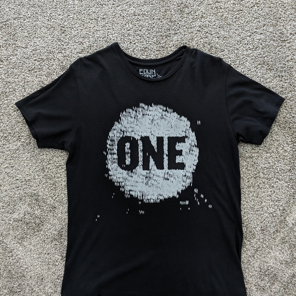 Edun "One" Mens Tshirt